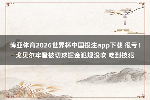 博亚体育2026世界杯中国投注app下载 很亏！戈贝尔牢骚被切球掘金犯规没吹 吃到技犯